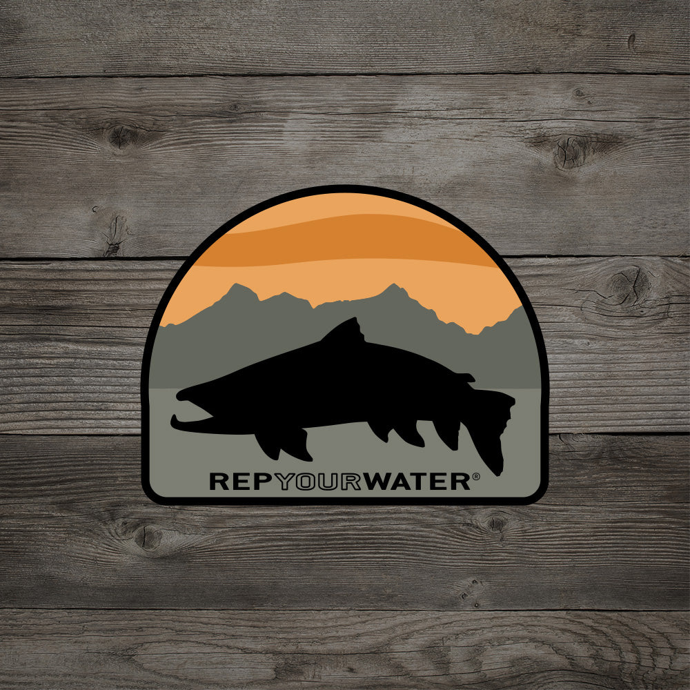 Backcountry Trout Sticker