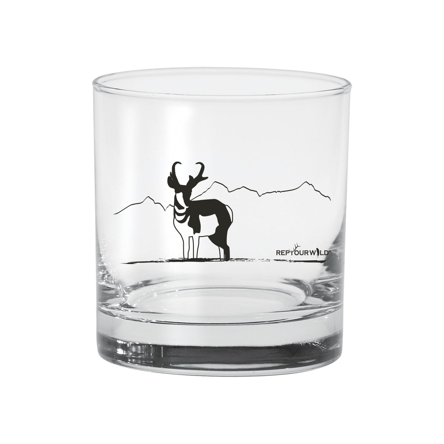 Speed Goat Old Fashioned Glass