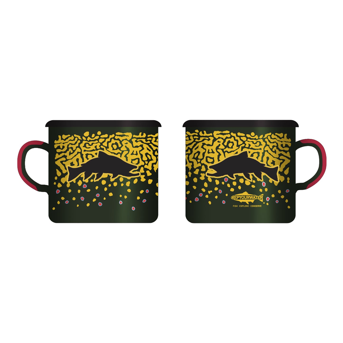 Brookie Flank Camp Mug