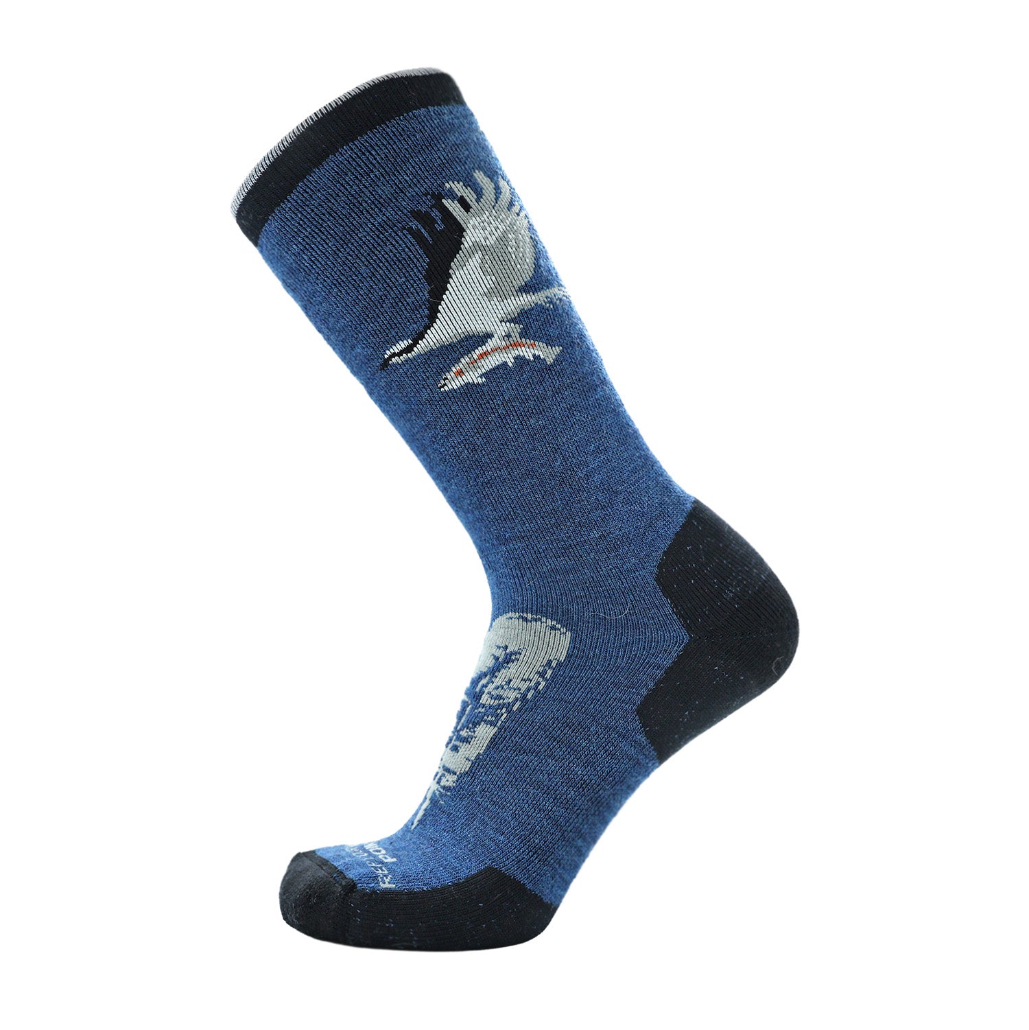 Sock with Osprey design