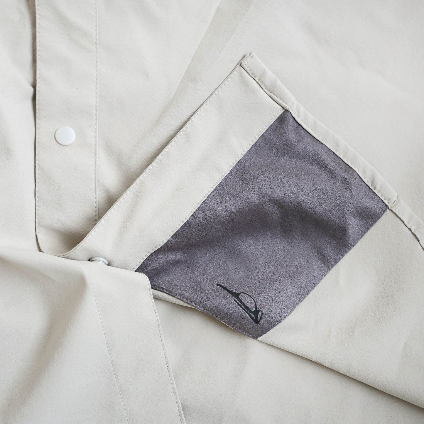 Wellfleet Long Sleeve Buttondown shirt in Fog Grey