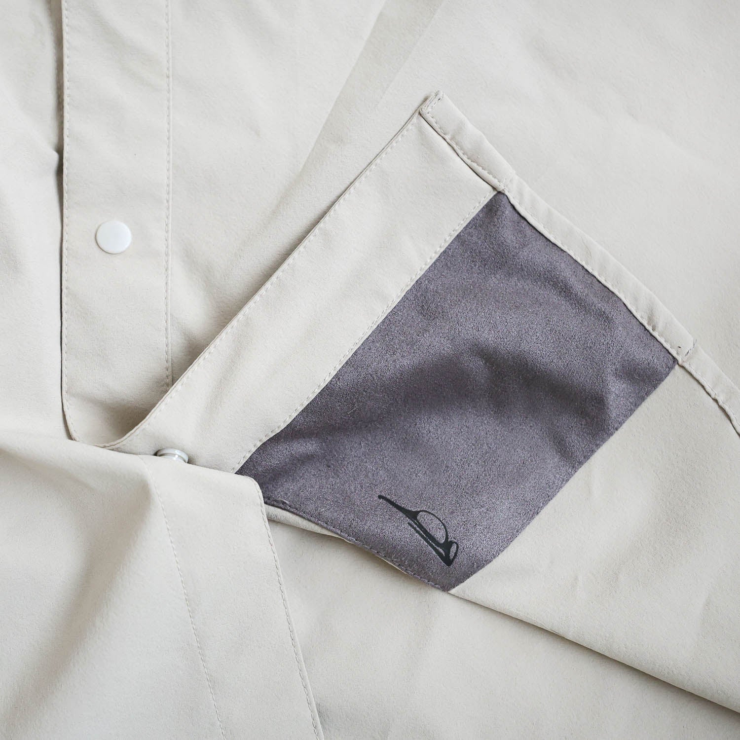 Wellfleet Long Sleeve Buttondown shirt in Fog Grey