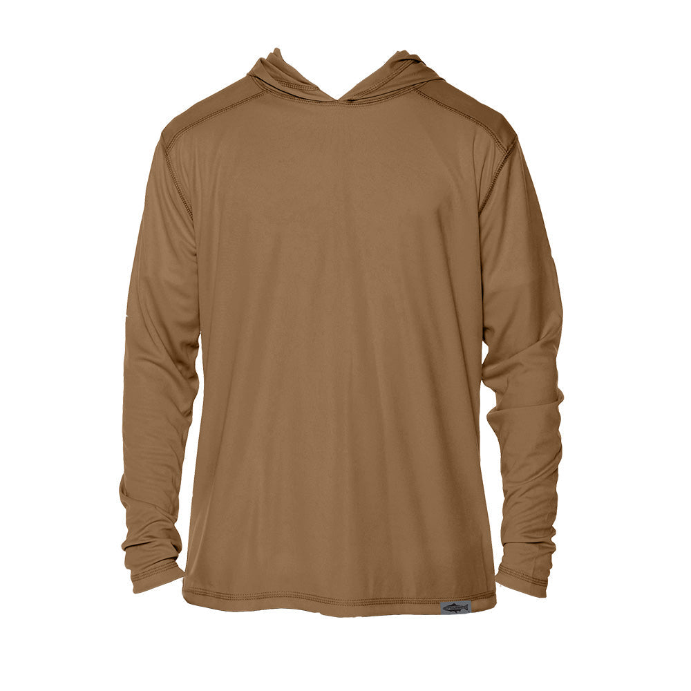 Clay hooded sun shirt front