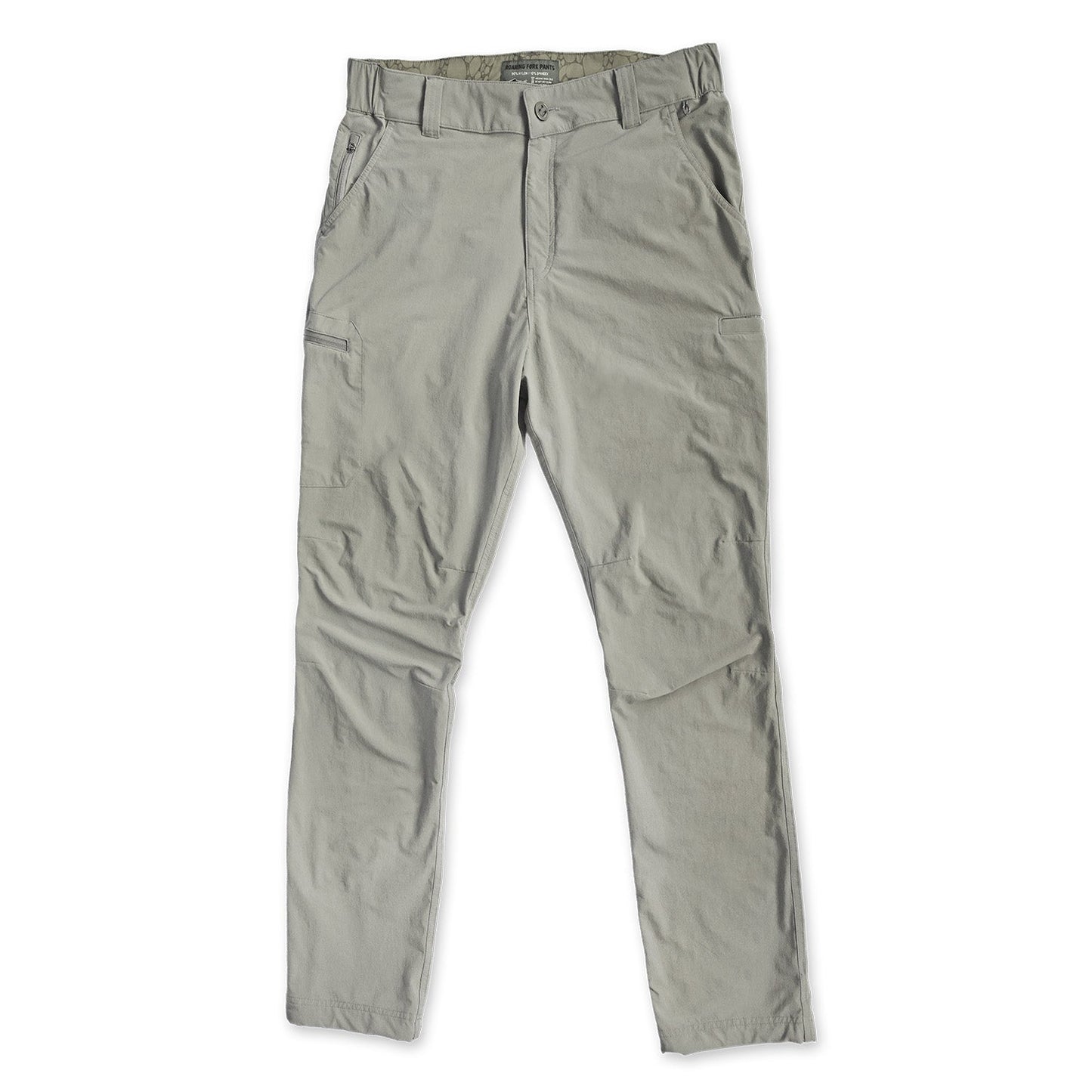 Light gray pants on a white background front