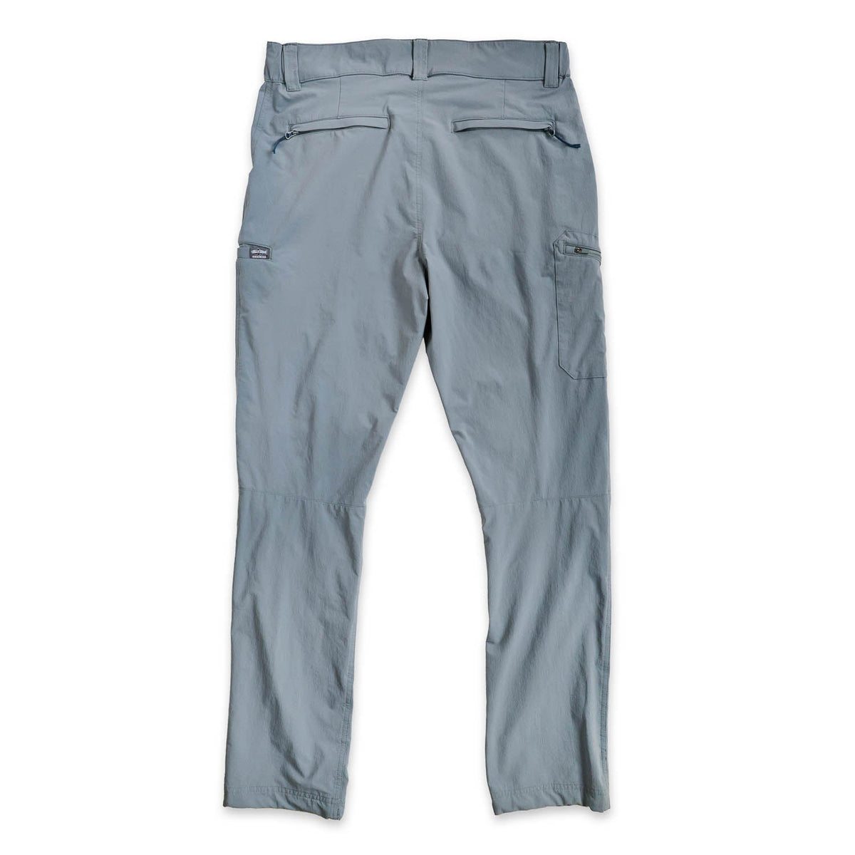 Light blue pants on a white background back