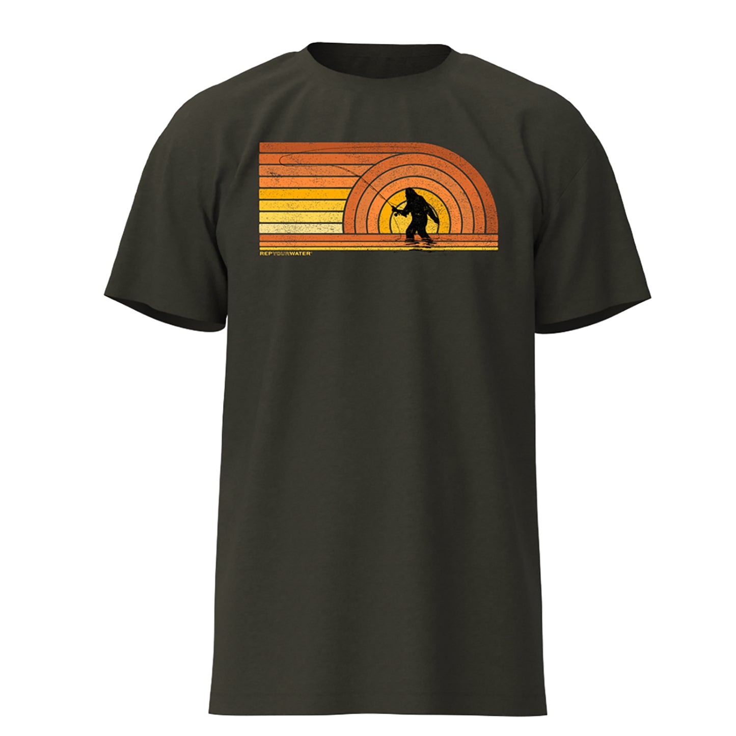 Sunset Squatch T Shirt